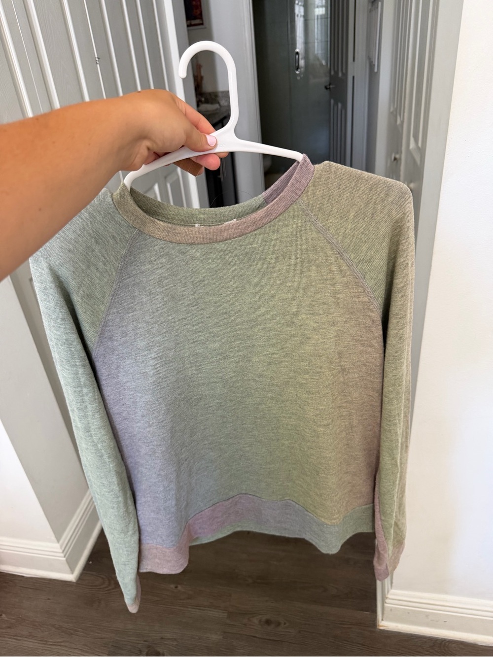 Beyond Yoga Sage Green Crewneck Sweatshirt